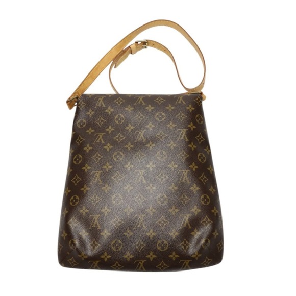LOUIS VUITTON Brown Monogram Canvas Shoulder Bag - Picture 2 of 16